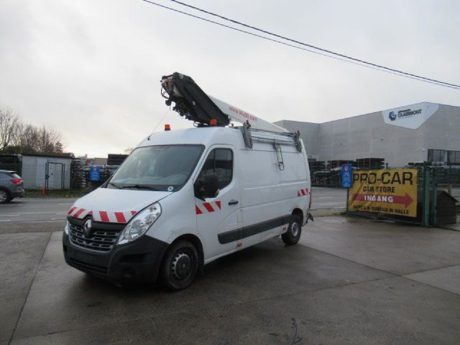 RENAULT MASTER HOOGTEWERKER DIESEL 11/17, ABS, Wit, Bedrijf, Overige carrosserie
