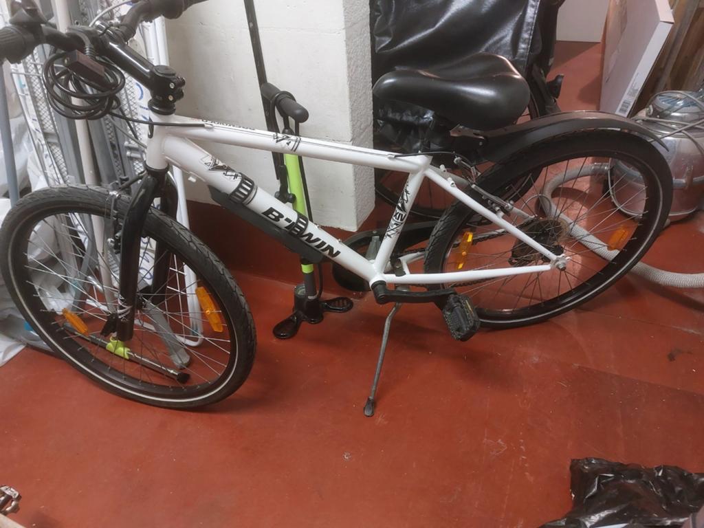 Kinderfiets mountainbike, Ophalen