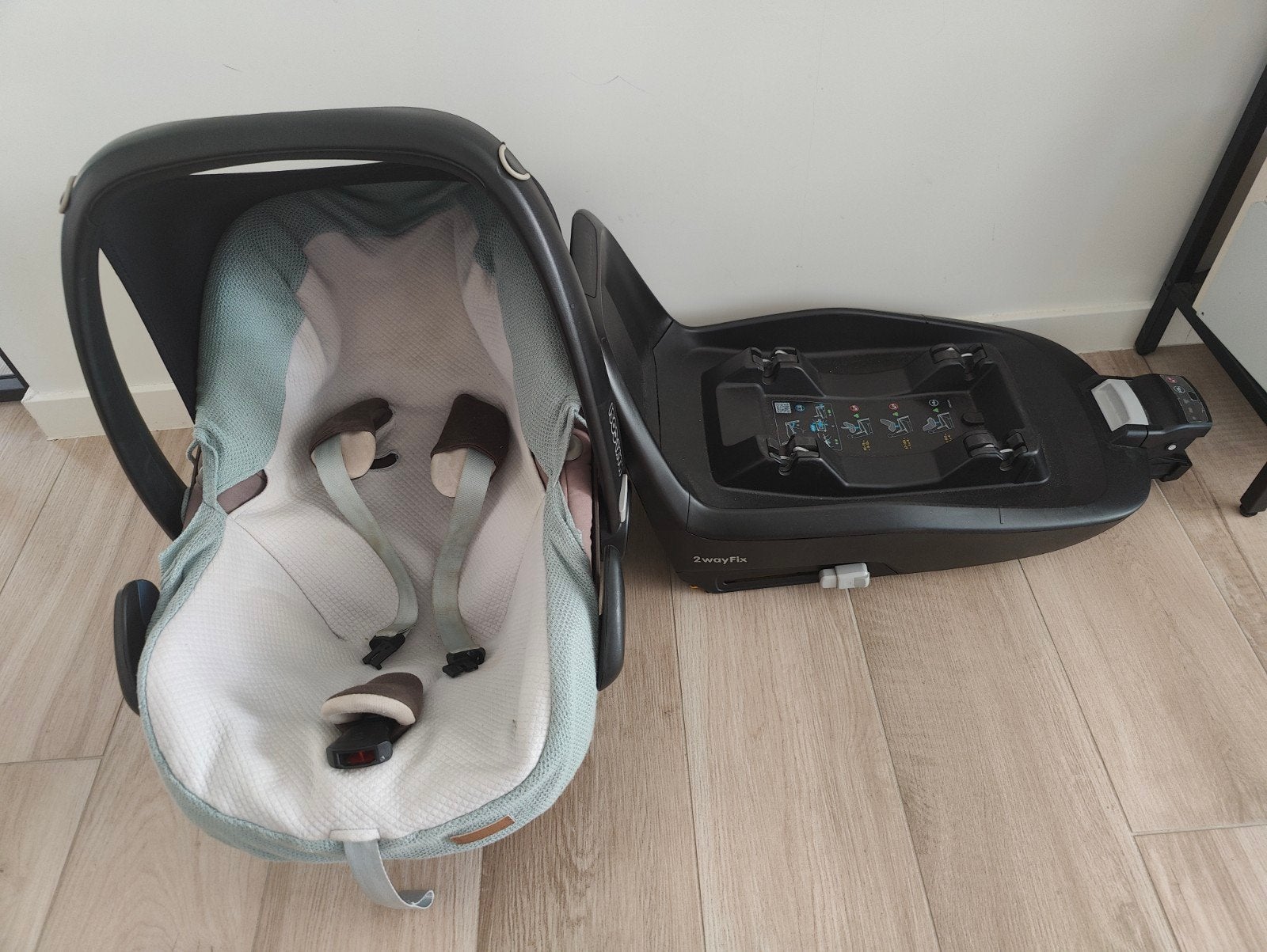 Maxi-Cosi complete set met accessoires, Kinderen en Baby's, Kinderwagens en Combinaties, Gebruikt, Met autostoeltje, Maxi-Cosi