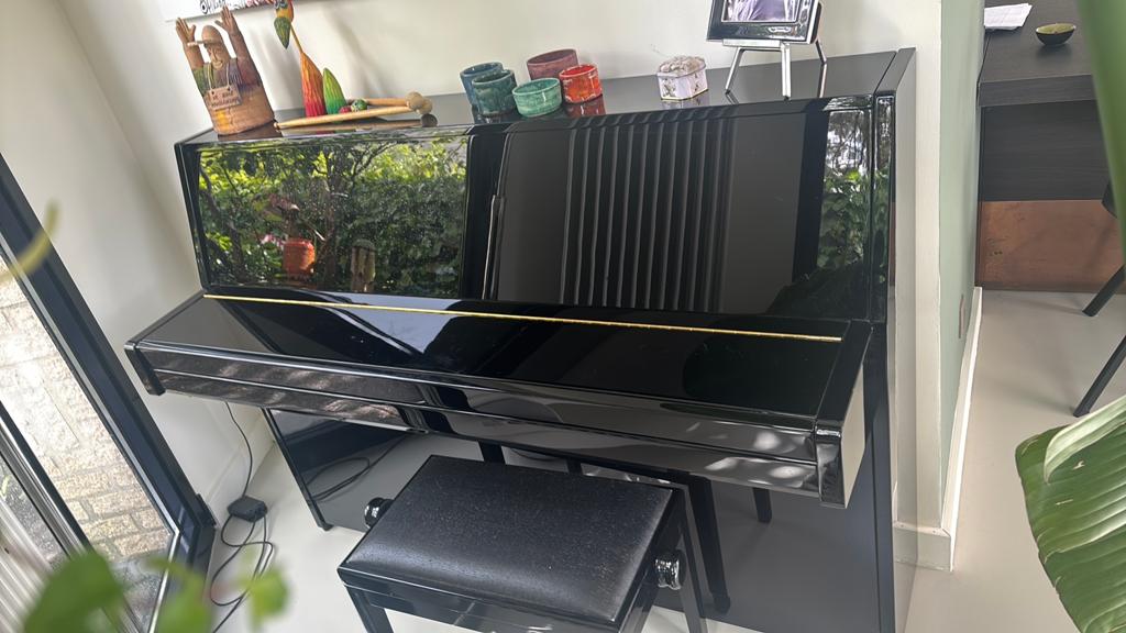 Buffetpiano Yamaha, Muziek en Instrumenten, Ophalen, Gebruikt, Zwart, Piano
