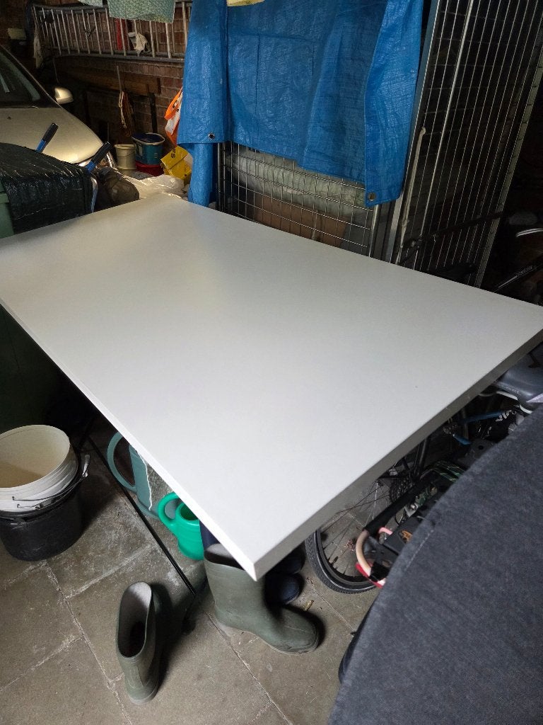 Ikea - LINNMON - ADILS - SIGNUM | Tafel 75x150 | WIT, Ophalen, Overige typen, Gebruikt, 150 cm