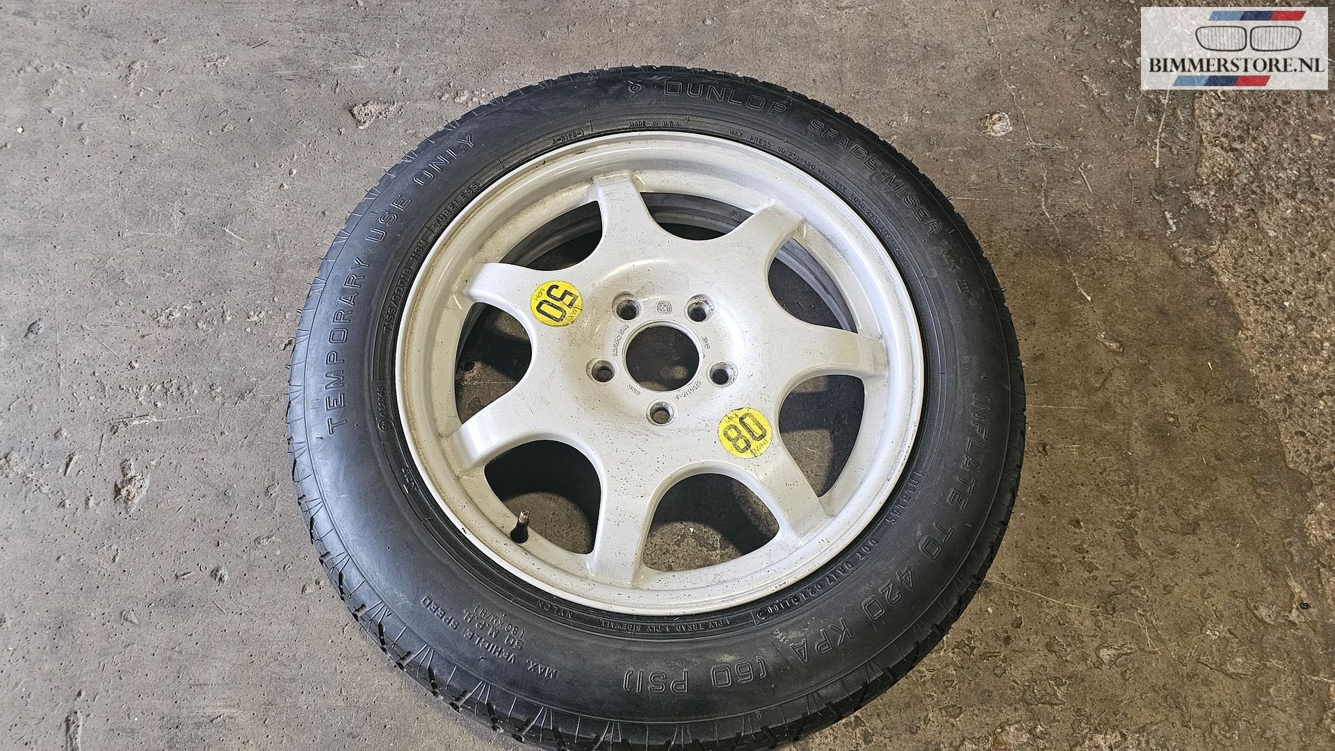 Reserve wiel thuis brenger 5X18 ET 40 BMW X5 E53 36116750316, Ophalen, Gebruikt, -, -