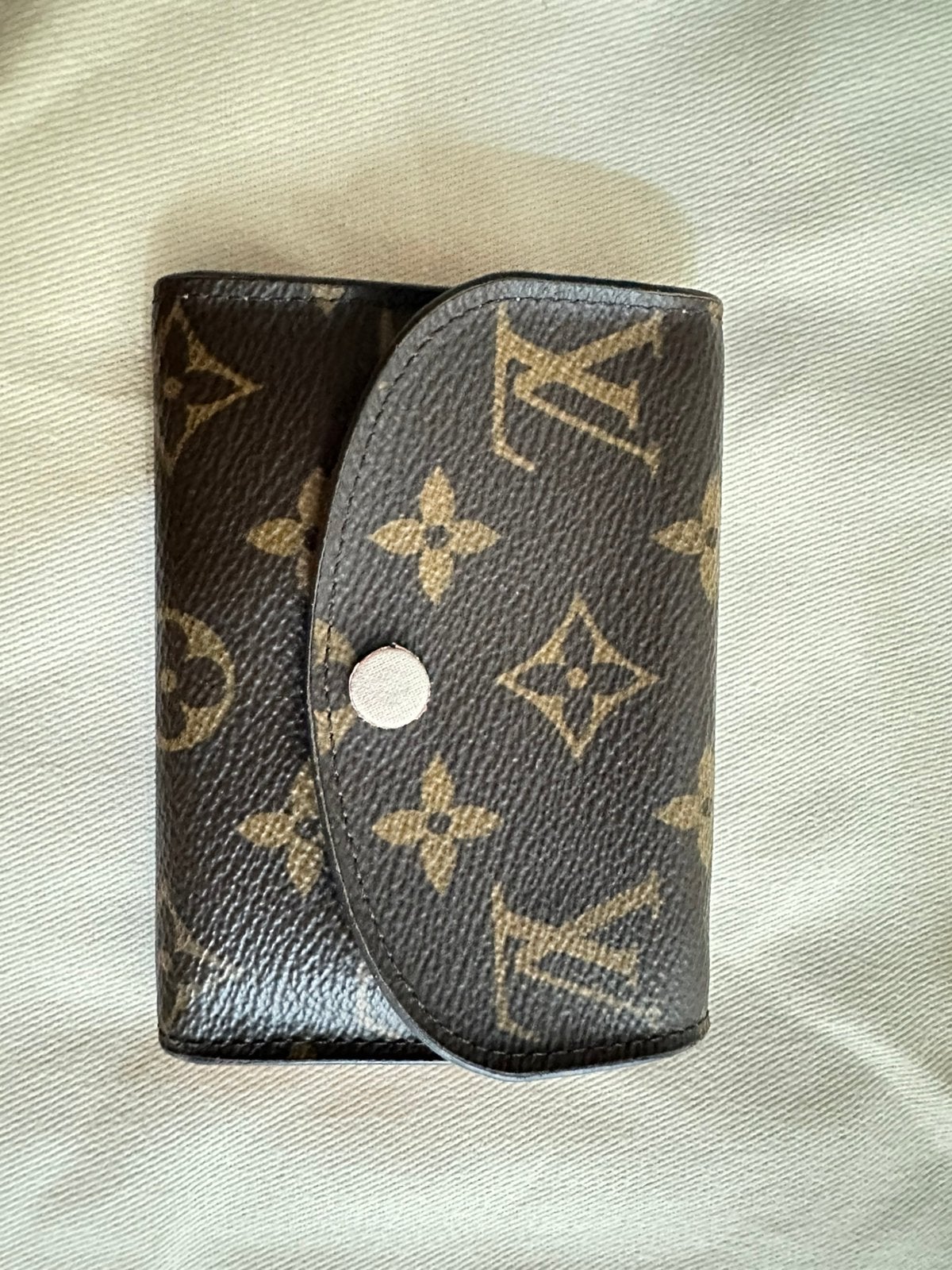 Louis Vuitton Rosalie purse, Handtassen en Accessoires, Portemonnees, Ophalen of Verzenden, Gebruikt, Bruin, Overige merken