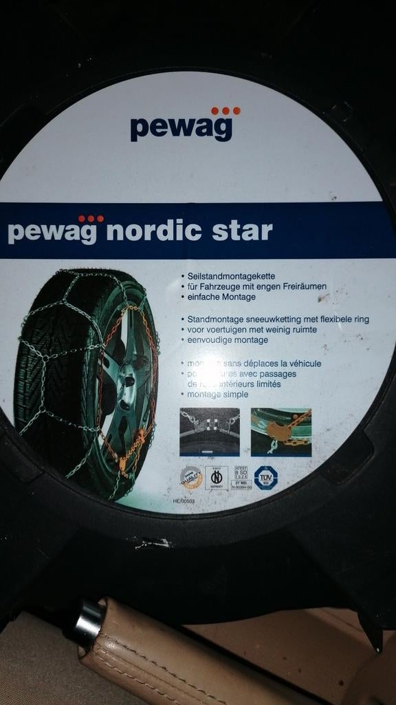 Sneeuwkettingen te huur - €3,00/dag, Auto diversen, Sneeuwkettingen, Zo goed als nieuw, Ophalen