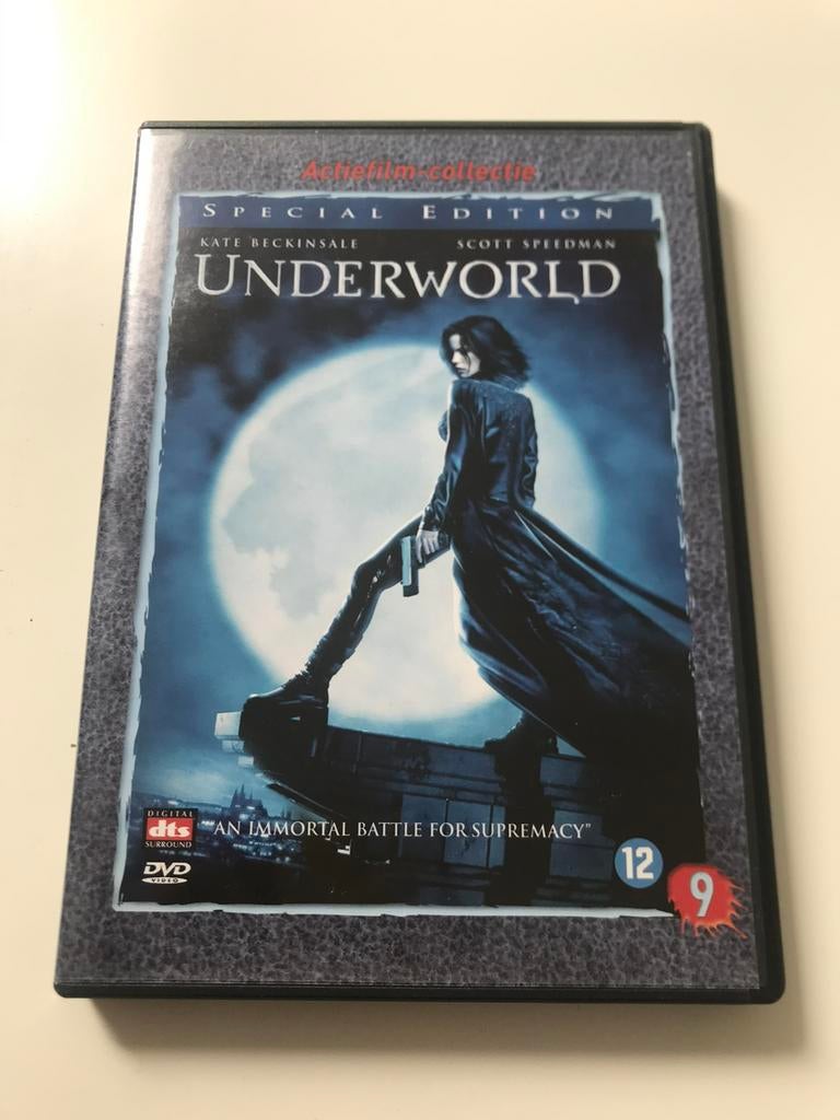 DVD Underworld, Vanaf 12 jaar, Ophalen of Verzenden, Zo goed als nieuw, Vampiers of Zombies