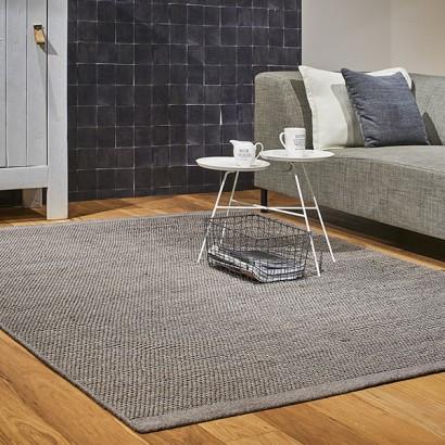 Nieuw Vloerkleed tapijt carpet wol grijs 140x200, Neuf, 150 à 200 cm, Gris, Enlèvement ou Envoi