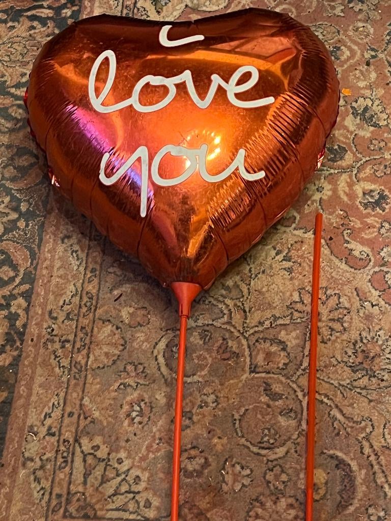 moederdag spiegel ballon / valentijnsballon, Ophalen of Verzenden, Nieuw, Versiering