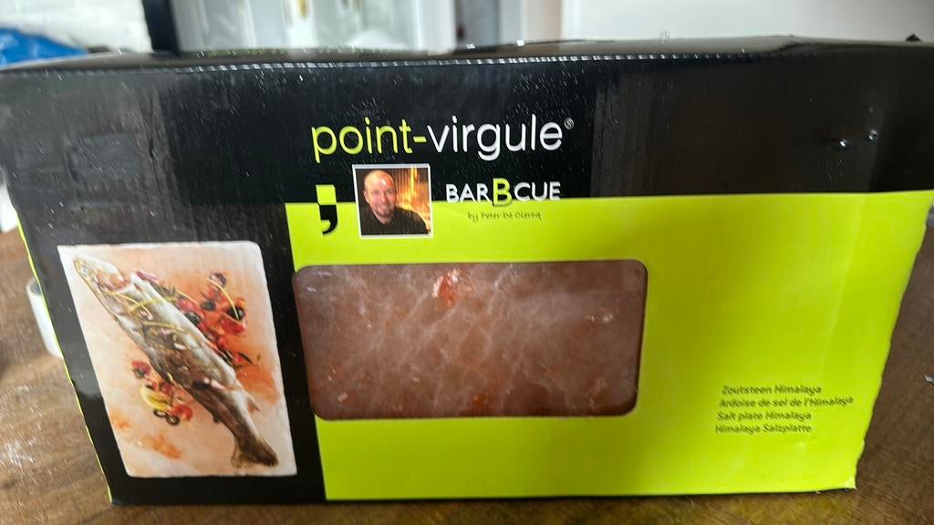 Point-virgule zoutsteen Himalaya 30cm nieuw, Ophalen, Nieuw