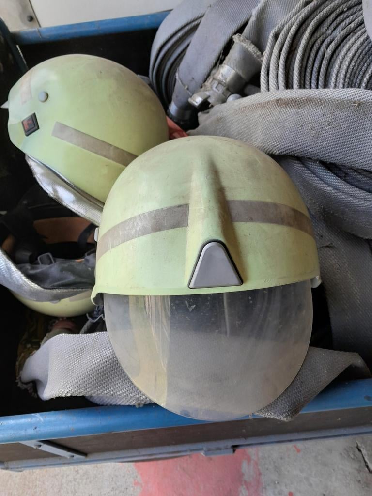 Schuberth f200 brandweer helm, Ophalen of Verzenden, Zo goed als nieuw