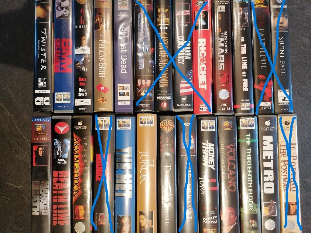 VHS Film 1, CD & DVD, VHS | Film, Enlèvement ou Envoi, Comme neuf, Action et Aventure