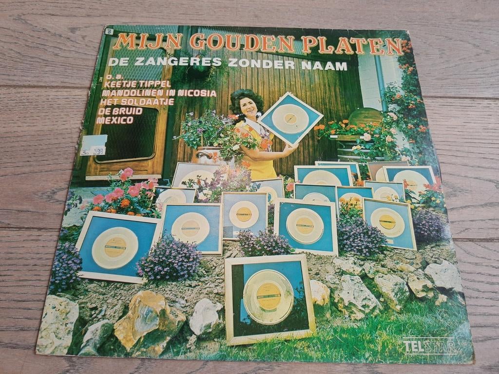 Lp : Zangeres zonder naam - mijn gouden platen, Cd's en Dvd's, Ophalen of Verzenden, Zo goed als nieuw
