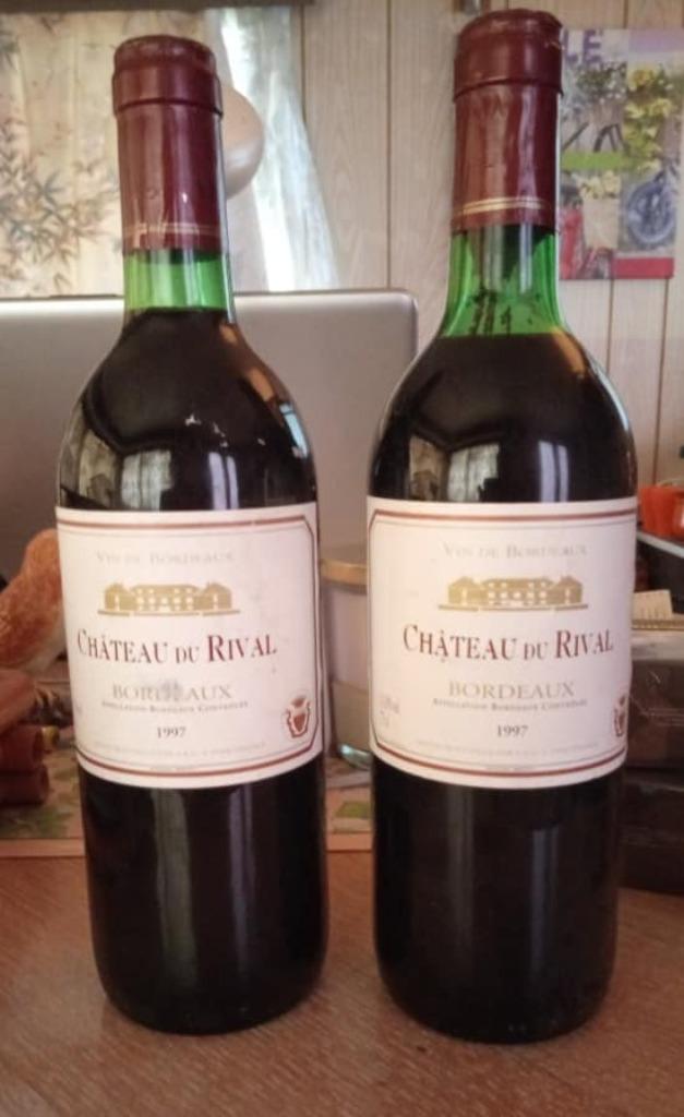 vin de bordeaux chateau du rival 1997, Ophalen of Verzenden