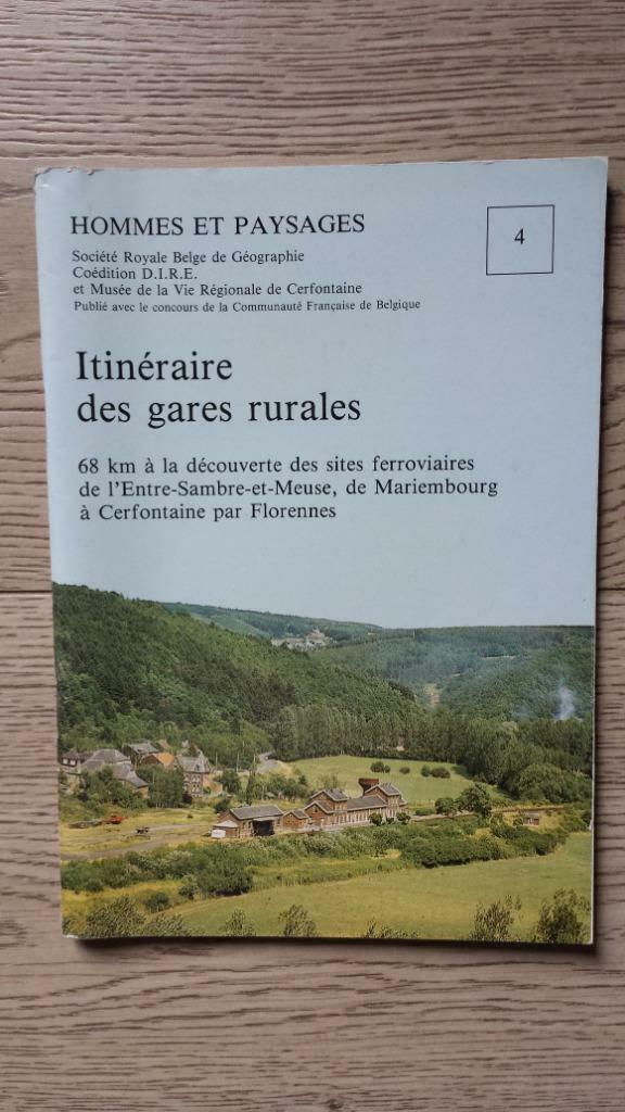 Itinéraires des gares rurales, Enlèvement ou Envoi, Utilisé, Train
