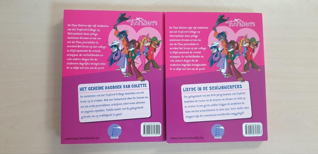 Thea stilton boek 2 stuks, Ophalen of Verzenden, Zo goed als nieuw, Thea Stilton, Fictie algemeen