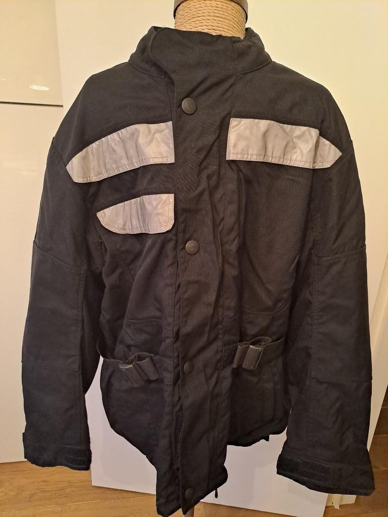 gilet de moto noir avec protection BMW XL, Motos, Seconde main, Enlèvement ou Envoi, Pantalon | textile, Hommes
