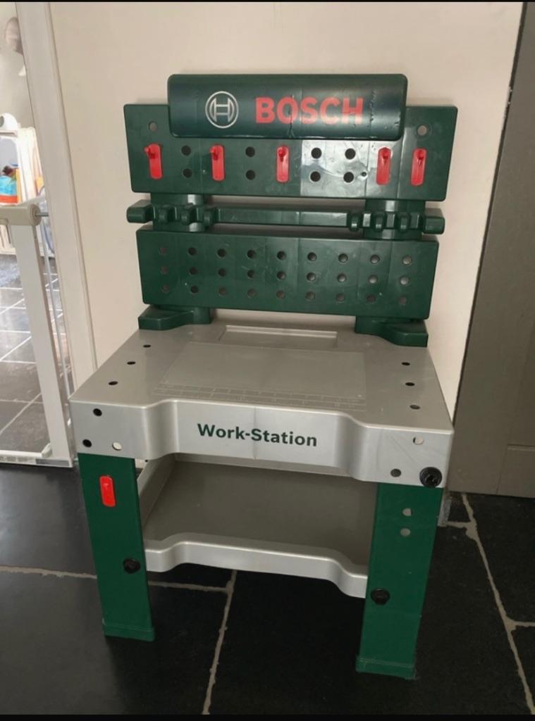 Werktafel Bosch, Ophalen