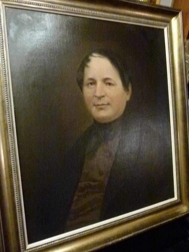 antiek Biedermeier portret Heer, Antiek en Kunst, Kunst | Schilderijen | Klassiek, Ophalen of Verzenden