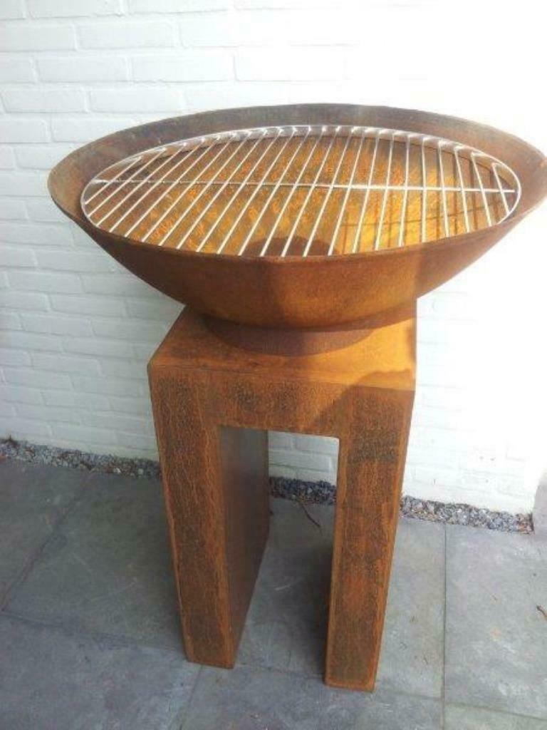 RVS,BBQ,grillrooster,GrillRing,vuurschaal,cortenstaal, Tuin en Terras, Ophalen of Verzenden, Nieuw, Co-Fire, Met accessoires