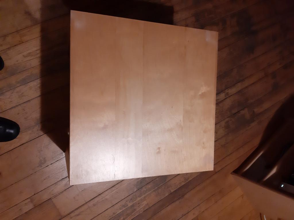 ikea bijzet tafeltje Lack, Huis en Inrichting, Ophalen, Minder dan 45 cm, Minder dan 55 cm, Vierkant