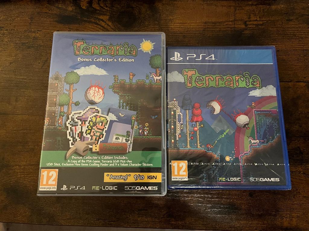 Terraria Bonus, édition collector, PS4, scellée, Consoles de jeu & Jeux vidéo, Enlèvement ou Envoi, Neuf