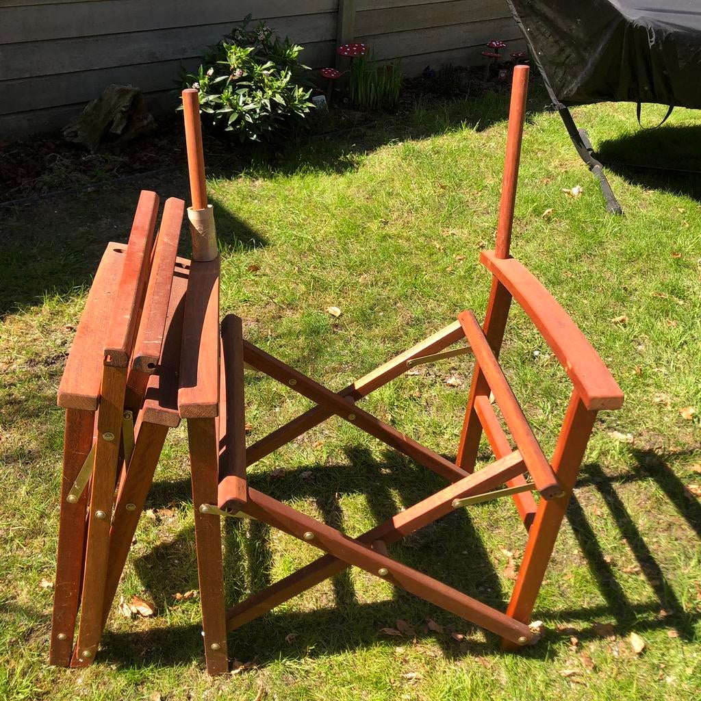 4 vouwbare tuinstoelen zelf te bekleden ! Nieuw! Van Pomax, Ophalen, Nieuw