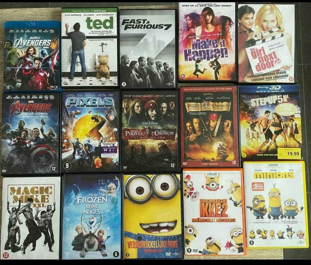 Partij dvd's, Cd's en Dvd's, Ophalen of Verzenden, Zo goed als nieuw