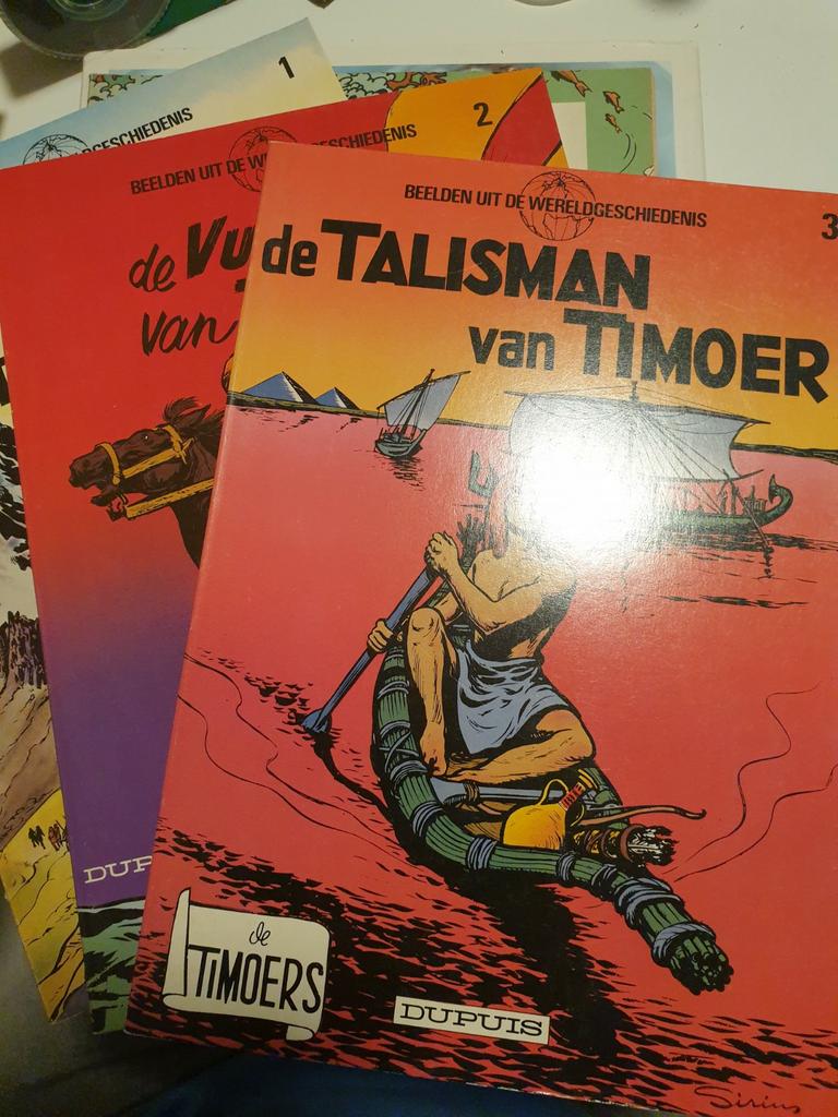 De TIMOERS 1, 2 en 3 herdruk QUASI NIEUWSTAAT, Boeken, Stripverhalen, Nieuw, Ophalen of Verzenden, Sirius, Meerdere stripboeken