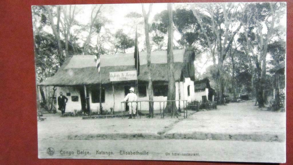 POSTKAARTEN BELGISCH CONGO- EEN HOTEL IN ELISABETHVILLE, Verzamelen, Ophalen of Verzenden, Ongelopen