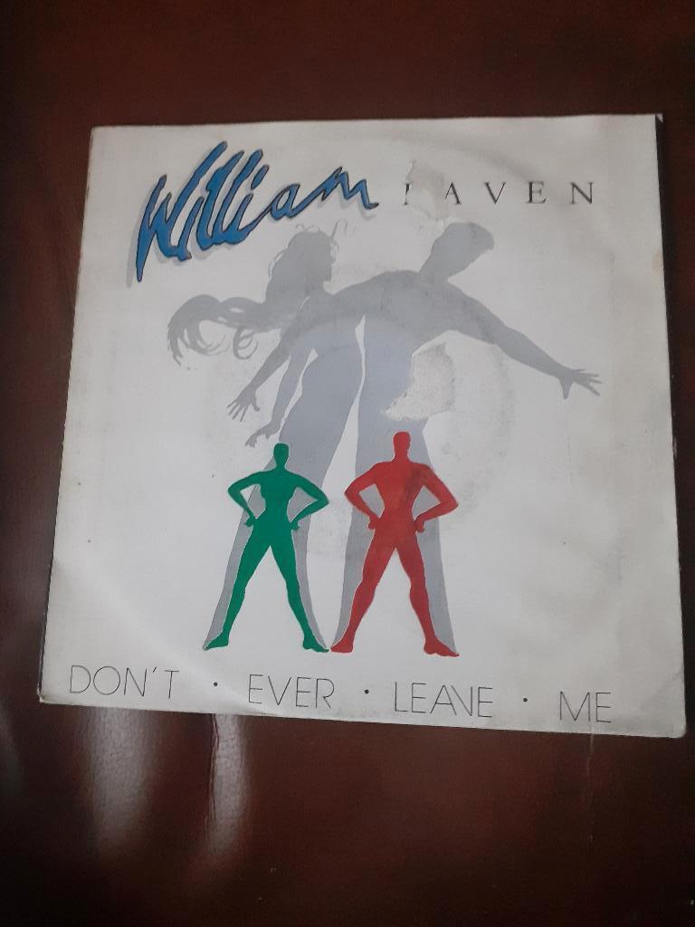 45T William Raven : Don't ever leave me (Belpop), Enlèvement ou Envoi