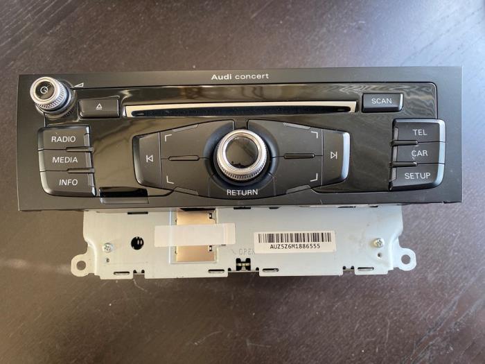 Radio CD Speler van een Audi A5, Ophalen of Verzenden, 3 maanden garantie, Gebruikt, Audi