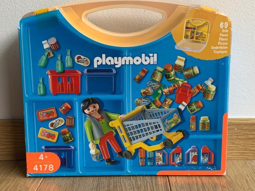Playmobil 4178 Sorteerbox supermarkt, Ophalen, Zo goed als nieuw, Complete set