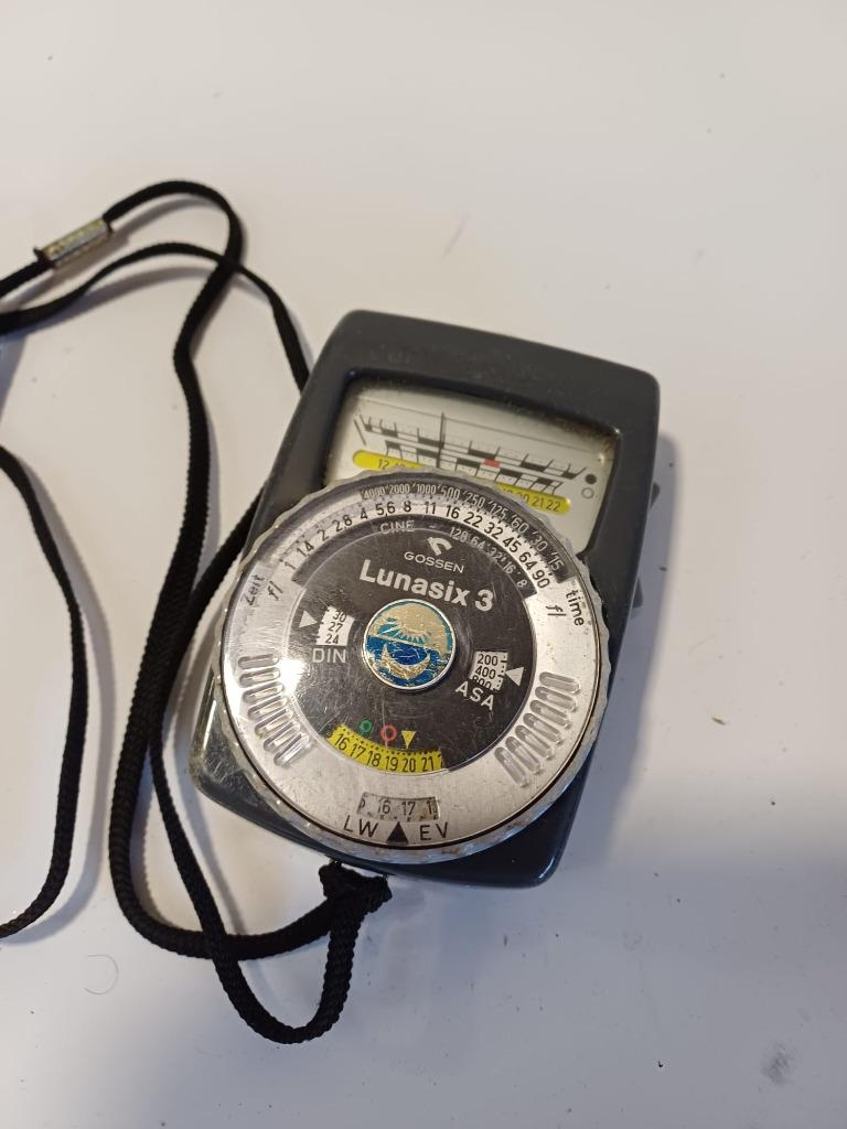 Lunasix lichtmeter, Audio, Tv en Foto, Ophalen, Gebruikt, Overige typen