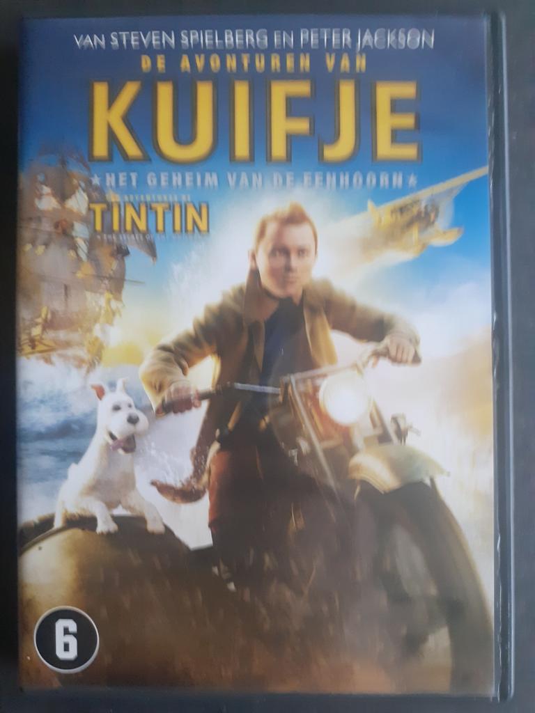 Kuifje : het geheim van de eenhoorn, À partir de 6 ans, Enlèvement ou Envoi, Dessin animé, Américain