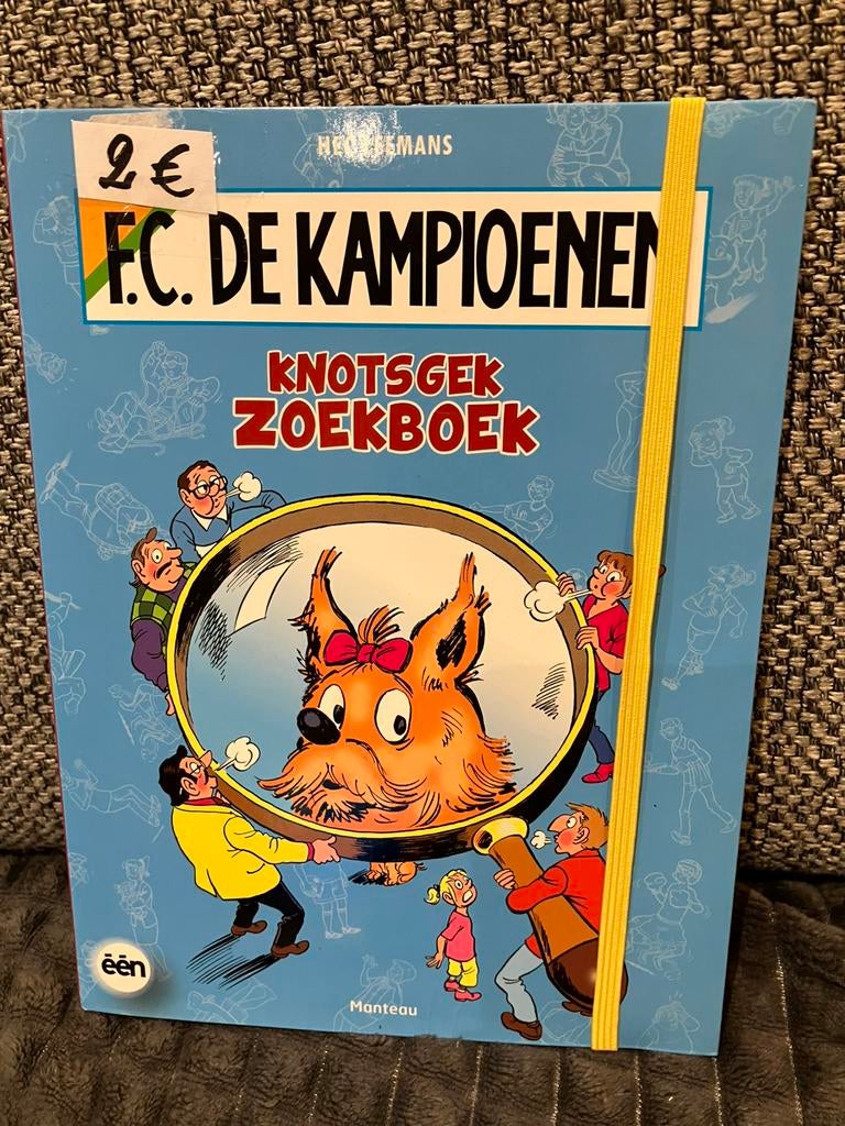 Hec Leemans - Knotsgek zoekboek F.C. De kampioenen, Boeken, Ophalen of Verzenden, Hec Leemans