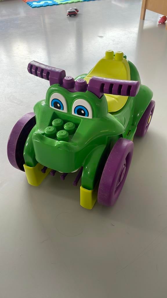 Krokodil incl blokken (Mega Bloks), Ophalen, Gebruikt
