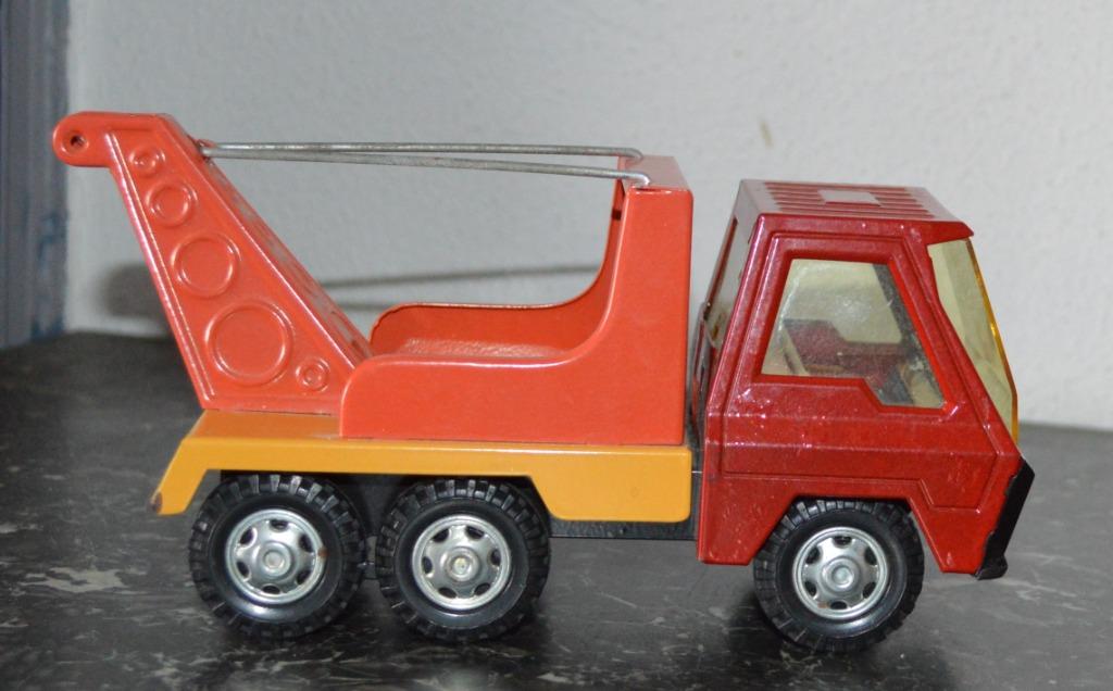 Vintage Gozan takelwagen, Ophalen of Verzenden, Gebruikt