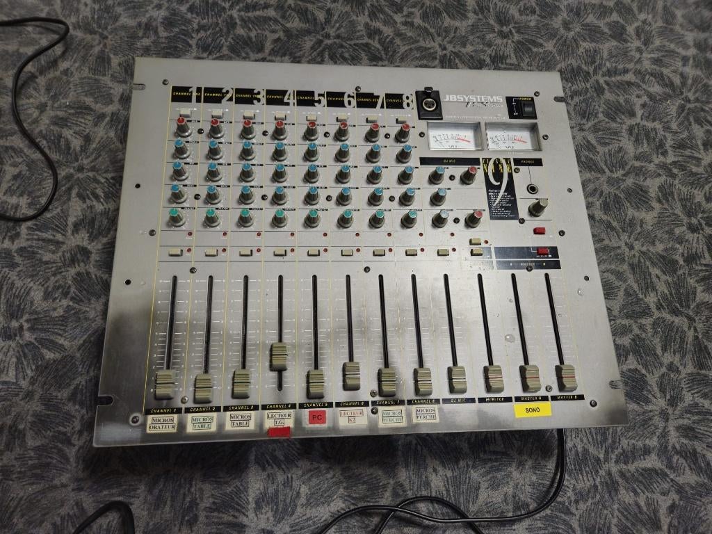 Table de mixage, Enlèvement, Utilisé, Entrée micro
