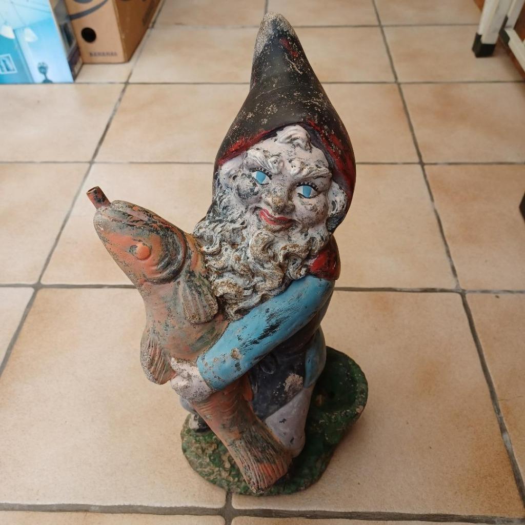 Beeld voor fontein, Ophalen, Gebruikt, Waterornament