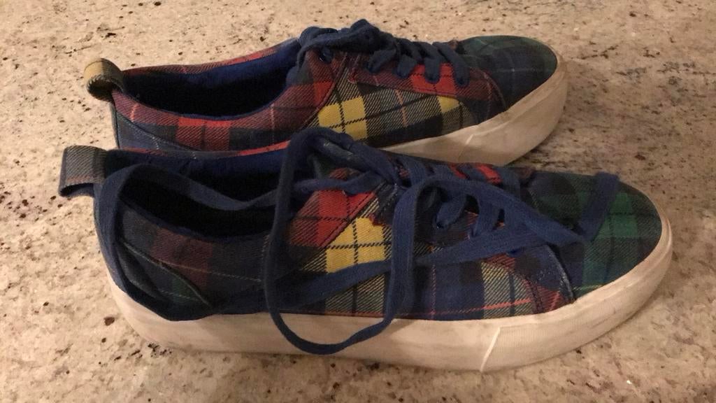 Unieke multicolor Bershka schoenen maat 39 kleuren sneakers, Kleding | Dames, Schoenen, Ophalen of Verzenden, Zo goed als nieuw