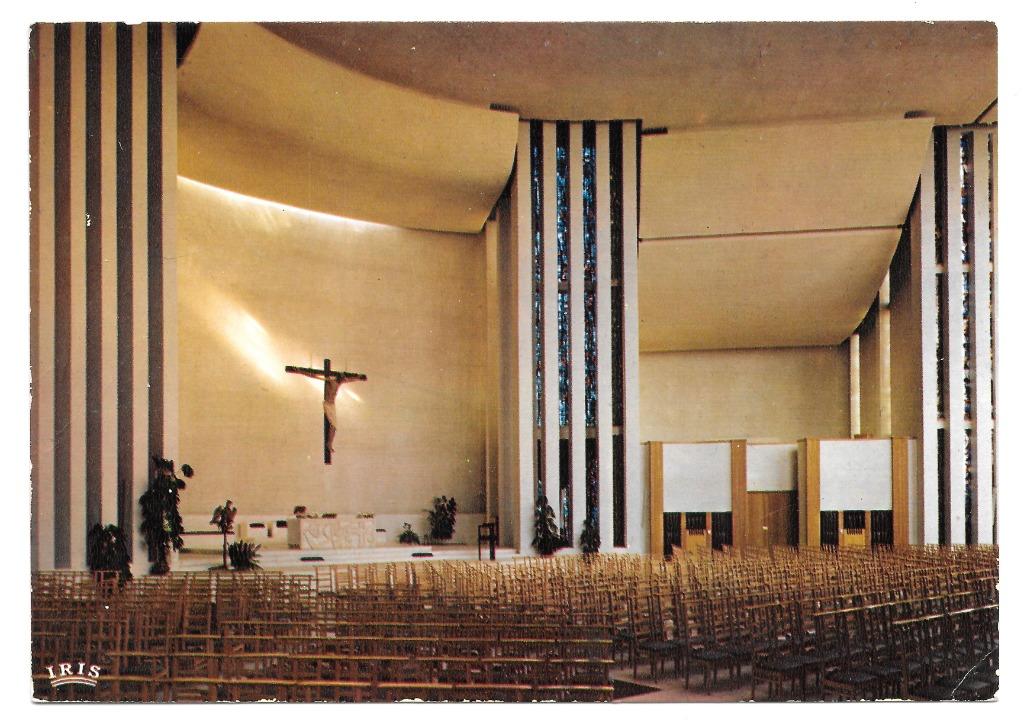 Carte postale ancienne Koksijde Coxyde Eglise N.-D. des dune, Envoi, 1960 à 1980, Non affranchie, Flandre Occidentale