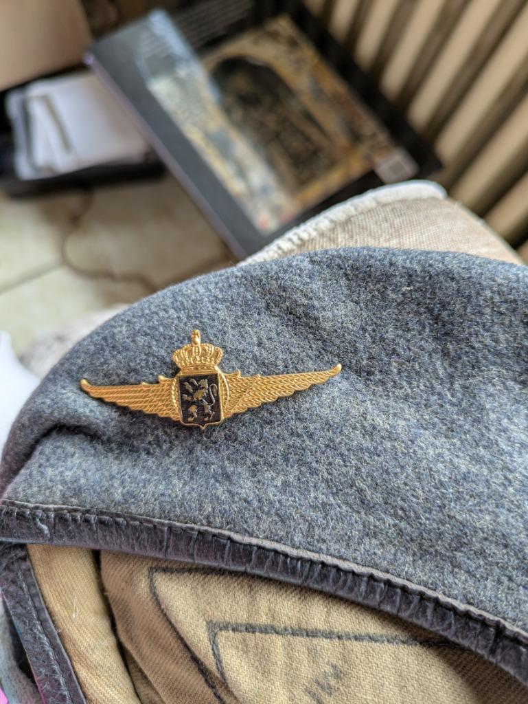 Luchtmacht muts, Ophalen of Verzenden, Luchtmacht, Helm of Baret