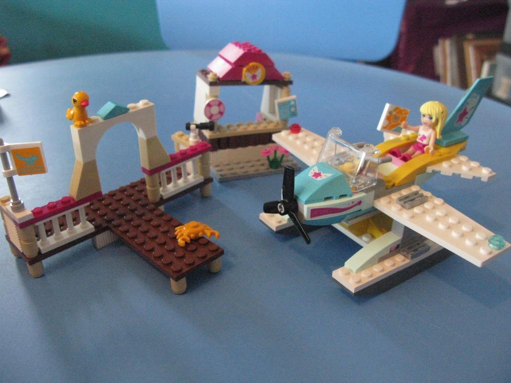 Lego friends 3063: Heartlake Vliegclub, Enlèvement ou Envoi, Comme neuf, Ensemble complet, Lego