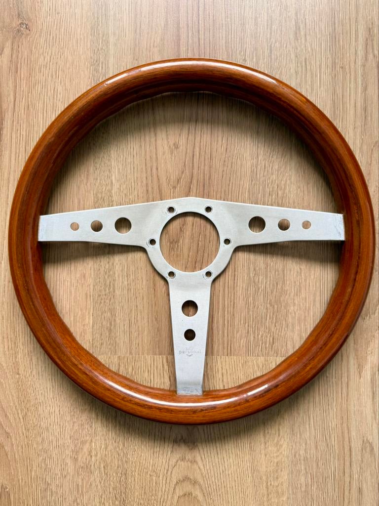 Personal Collaudo 340MM Houten Stuur Oldtimer, Auto-onderdelen, Besturing, Alfa Romeo, Amerikaanse onderdelen, Audi, BMW, Citroën