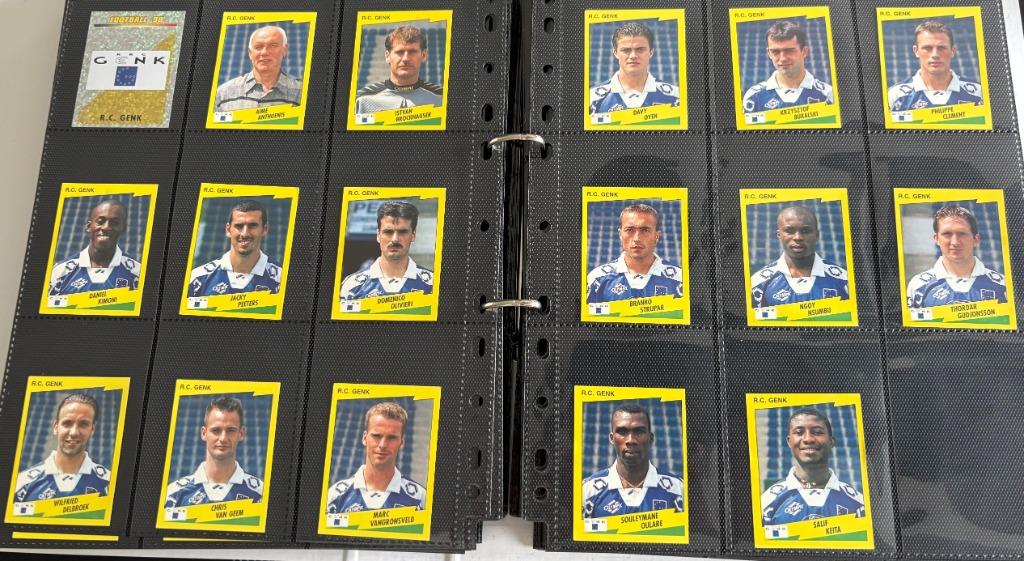 Panini KRC Genk bekerwinnaars 1997/98 compleet, Verzenden, Zo goed als nieuw, Poster, Plaatje of Sticker