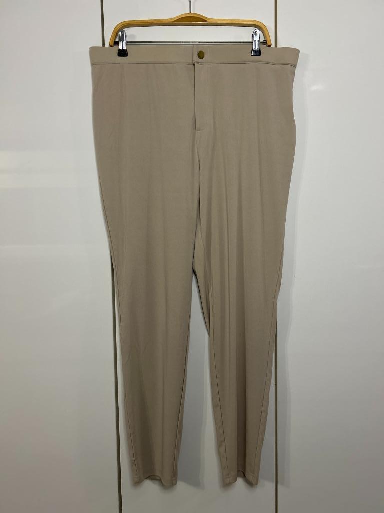 Shein SXY fluïde beige broek nieuw - Maat 3XL, Kleding | Dames, Broeken en Pantalons, Beige, Maat 46/48 (XL) of groter, Nieuw