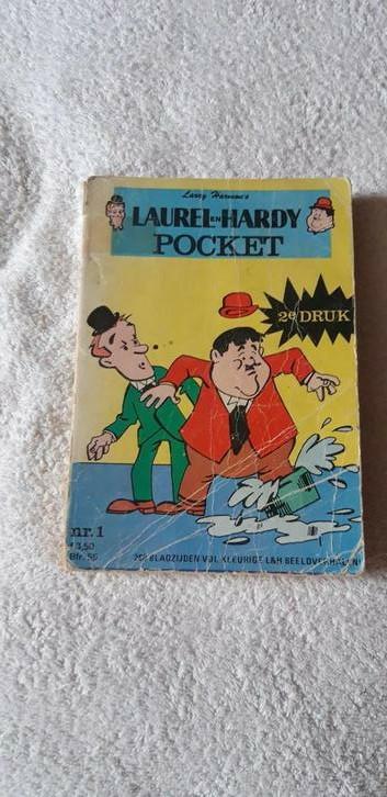 Laurel en Hardy  lot boekjes, Boeken, Ophalen of Verzenden, Zo goed als nieuw
