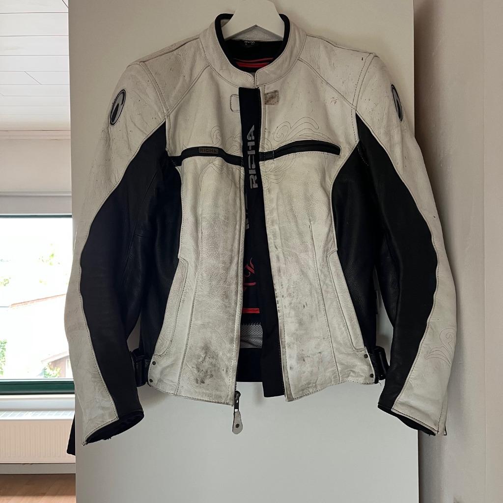 Motorjas Richa, Seconde main, Enlèvement ou Envoi, Femmes, Manteau | cuir