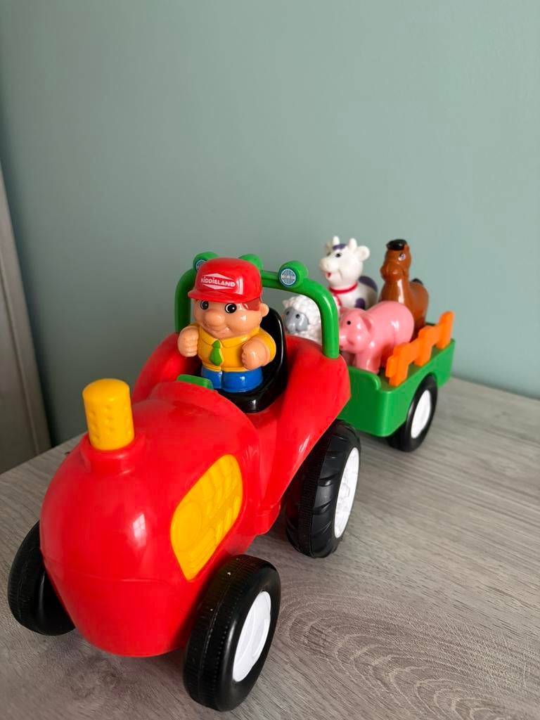 Tractor met diertjes, Kinderen en Baby's, Speelgoed | Fisher-Price, Ophalen, Zo goed als nieuw