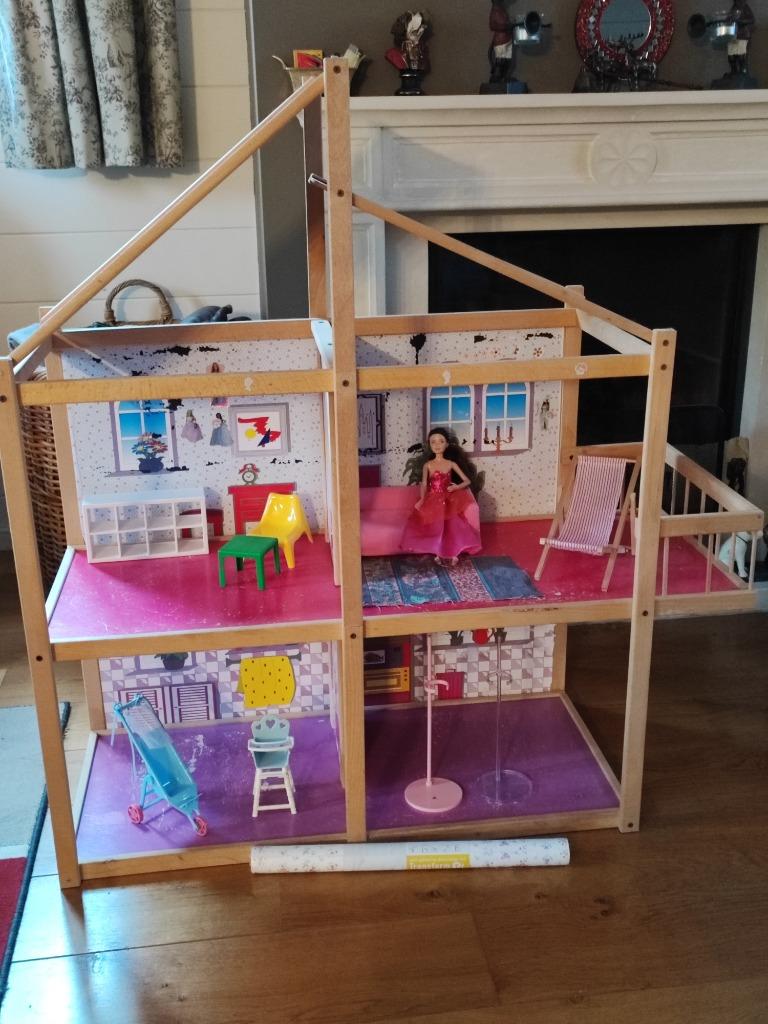 grande maison Barbie, Enlèvement, Utilisé, Maison de poupées