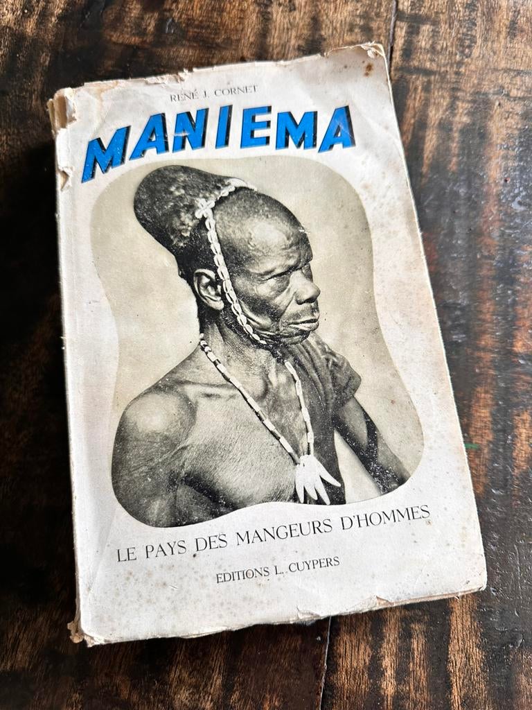 Antropologisch boek Maniema kannibalen Van Antropoloog 1950, Verzenden